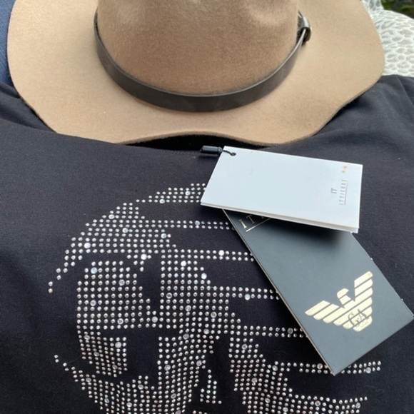 Black Shirt with Embellishments. - Picture 4 of 11